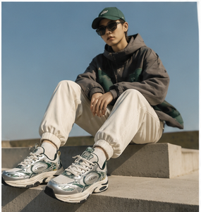 Zapatillas Deportivas Plateadas Metálicas con Logotipo Personalizado, Zapatillas de Plataforma para Mujer, Zapatillas Deportivas Informales con Suela Gruesa y Parte Superior de Malla - Product Image 5