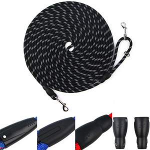 Qbellpet nouvelle arrivée robuste 16FT 30FT 50FT longue corde multi-usages laisse ronde chien pour l'entraînement jouer et Camping - Product Image 6