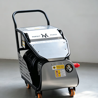 Nettoyeur haute pression électrique puissant et machine à laver les voitures sur chariot avec pompe en acier inoxydable