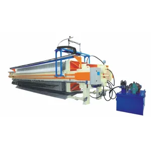Stainless Steel Chamber Membrane Plate and Frame Oil Filter Press Machine para Sludge Dewatering