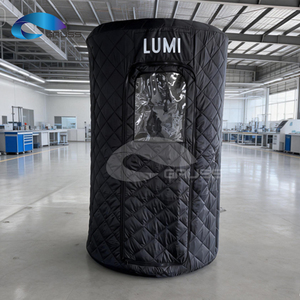 Sauna Inflable Portátil, Impermeable y Duradera, con Bomba de <span class=keywords><strong>Aire</strong></span> Eléctrica para Apartamentos, Casas Compactas, Vida Urbana, Espacio de Relajación Interior - Product Image 4