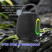 Nouvelle Enceinte Bluetooth Portable 2026 avec Lumière RGB Extérieure, Mini Enceinte Sans Fil
