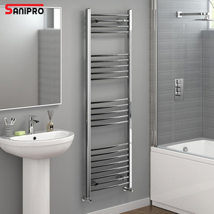 Sanipro Hot Bán Quần Áo Khăn Khô Giá Nhà Tản Nhiệt Thép Không Gỉ Treo Tường Điện Khăn Ấm Đường Sắt - Product Image 1