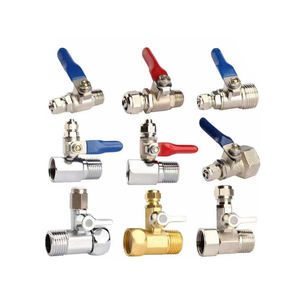 कारखाने 1/2 "थ्रेड 1/4" ट्यूब तीन तरह वाल्व पानी फिल्टर के लिए एडाप्टर बॉल वाल्व - Product Image 6