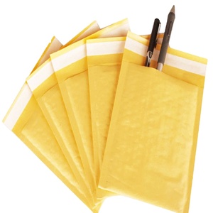 Buste Imbottite Personalizzate per Spedizione Gialle e Bianche, Buste Pluriball, Buste per Consegne in Carta Kraft - Product Image 3