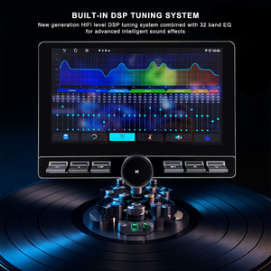 Autoradio <span class=keywords><strong>Android</strong></span> QLED 10.1 Pollici 2DIN con Manopole Stile Pianoforte, GPS, Amplificatore, Mirror Link, RGB, 1 Anno di Garanzia, CarPlay, <span class=keywords><strong>Android</strong></span> <span class=keywords><strong>Auto</strong></span>, <span class=keywords><strong>BT</strong></span> - Product Image 6