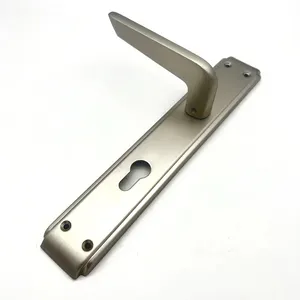 Kunci pegangan pintu mortise Aluminium pelat besi 85mm Model Italia