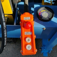 Plateforme élévatrice mobile à ciseaux hydraulique de 16 m avec stabilisateurs, vérins électriques, capacité de 500 kg, commande au sol/sur plateforme