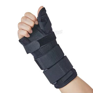 Attelle de poignet réglable réversible personnalisable stabilisateur d'attelle de pouce orthèse du canal carpien orthèse de soutien médical du poignet - Product Image 2