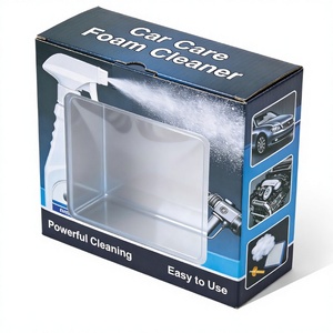 Custom Size China Factory Wholesale Dashboard Cleaning Spray Car <strong>Care</strong> Corrugated Board Boxes <strong>Package</strong> - Product Image 1