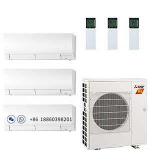 36 000 BTU 19.1 SEER <span class=keywords><strong>Tri</strong></span> Zone multi <span class=keywords><strong>split</strong></span> Système de pompe à chaleur 6 + 9 + 12 VRF prix du climatiseur - Product Image 4