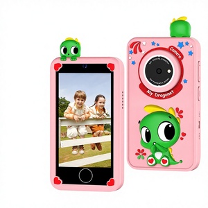 โทรศัพท์มือถือขนาดเล็กสำหรับเด็ก รุ่นพิเศษข้ามพรมแดน <span class=keywords><strong>กล้อง</strong></span>ในตัว หน้าจอ 2.8 นิ้ว วัสดุ ABS ดีไซน์ธีมเกม พร้อมฟังก์ชั่นตั้งเวลาถ่าย<span class=keywords><strong>ภาพ</strong></span>สำหรับบูธถ่ายรูป - Product Image 1