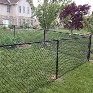 Trung Quốc Nhà máy sản xuất <span class=keywords><strong>PVC</strong></span> phun chống gỉ quá trình điều trị Chuỗi liên kết hàng rào cho chăn nuôi, hồ bơi vườn - Product Image 2