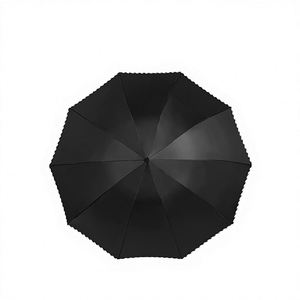 Parapluies pliables modernes à 10 baleines, à bords coupés, à motif écossais, pour la vente en gros, promotionnels, pour la protection solaire et la pluie - Utilisation homme/femme - Product Image 3