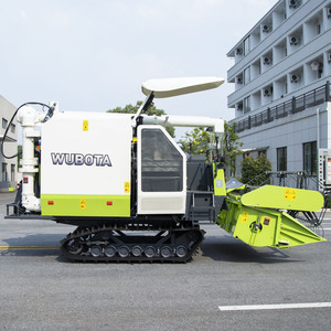 Wubota 100 HP Dikey Eksenli Akış Tipi Sivri Dişli Harmanlama Silindirli Pirinç Tam Beslemeli Biçerdöver - Product Image 2