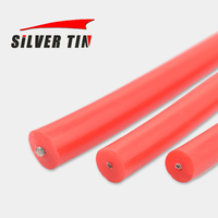 Cable eléctrico de alta tensión de goma de silicona, 20KV, 15AWG