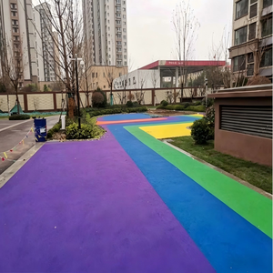 เม็ดยาง EPDM ได้รับการรับรองมาตรฐาน CE มาตรฐานยุโรป ปลอดภัยสูง ปราศจากสารพิษ พื้นยืดหยุ่นสำหรับสนามเด็กเล่นในโรงเรียนอนุบาล - Product Image 1