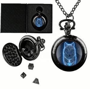 2024 การออกแบบใหม่ลูกเต๋า DND พร้อมลูกเต๋ากล่องพร้อมเกม RPG มังกร/หมาป่า - Product Image 5