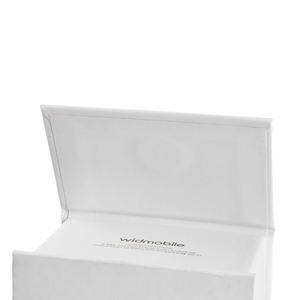 High-End-Deckel Klappbarer Hart karton Grauer Karton Starrer Magnet verschluss Kerzen verpackungs box mit Blister einsätzen - Product Image 4