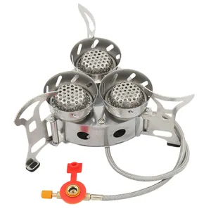 ZYZY Portable windproof camping stove outdoor kitchen
