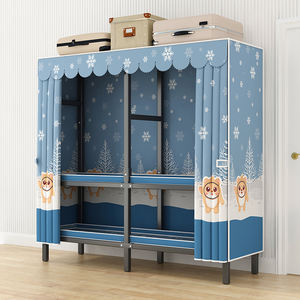 Armario plegable de Metal de alta calidad, Instalación rápida, para dormitorio, fábrica - Product Image 5