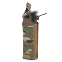 GAF Outdoor New Single Tactical Magazine Pouch Molle Nylon No Strap Quick Release 9mm for Special Operation