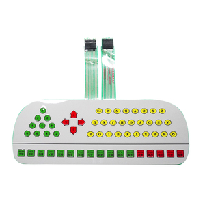 Chiếu sáng LED Dome dập nổi màng Nút chuyển đổi bàn phím với bảng điều khiển - Product Image 4