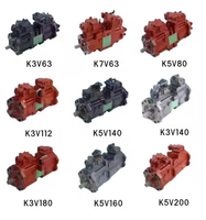 Pompe hydraulique GVO LQ10V00018F2 K3V112DT, ensemble de pompe principale, pompe à piston, pièces d'excavatrice EC210 EC240 EC240B DX225 SK250LC SK250