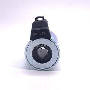 Bobine de solénoïde de valve de sécurité rotative ronde Senweite 12V DC pour pièces d'excavatrice - Product Image 2