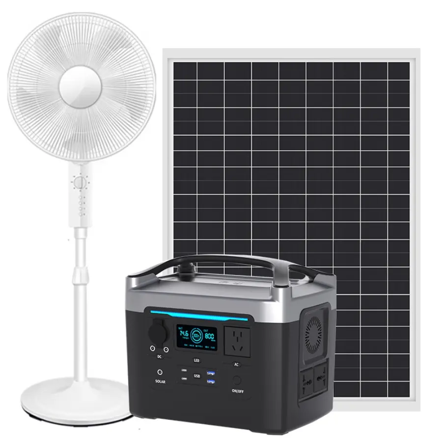 Ahorro de dinero Generador de alta calidad Batería solar 500W 600W 1000W Generador solar portátil/generador solar