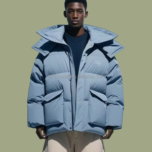 Veste coupe-vent chaude, grande taille, imperméable, pour le <span class=keywords><strong>ski</strong></span>, l'hiver, doudoune, parka, chasse en plein air, pour hommes, doudoune, bomber, parka - Product Image 3
