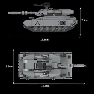 Tanque <span class=keywords><strong>de</strong></span> <span class=keywords><strong>guerra</strong></span> mundial PANDAS, modelo militar DIY, tanque del ejército, juego <span class=keywords><strong>de</strong></span> soldado, juego <span class=keywords><strong>de</strong></span> artillería, vehículo blindado, bloque <span class=keywords><strong>de</strong></span> construcción hecho <span class=keywords><strong>de</strong></span> plástico - Product Image 6