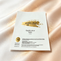 Étiquette autocollante personnalisée en feuille d'or de luxe pour produits cosmétiques, imperméable, blanche mate, pour emballage de produits de soin de la peau