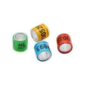 2026 Aangepaste 8mm Aluminium Duivenvolgringen Plastic Vogelraces Koningsduiven Voetringen - Product Image 5