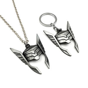 Llavero de Metal con Diseño de Superhéroe de Película, <span class=keywords><strong>Thor</strong></span>, Novedad de 2022 - Product Image 1