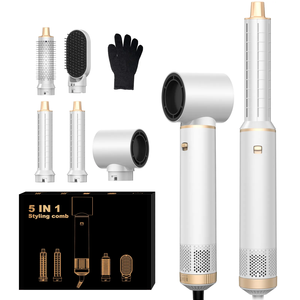 Máy Tạo Kiểu Tóc Mới 5 Trong <span class=keywords><strong>1</strong></span> Bàn Chải Máy Sấy Tóc Chạy Điện Máy Tạo Kiểu Tóc Hoàn Chỉnh Chuyên Nghiệp Bàn Chải Khí Nóng 5 Trong <span class=keywords><strong>1</strong></span> - Product Image 1