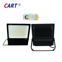 Projecteur LED extérieur RGBW haute luminosité 150W, étanche IP66, vente en gros 30W 50W 100W 150W 200W, réflecteur de projecteur