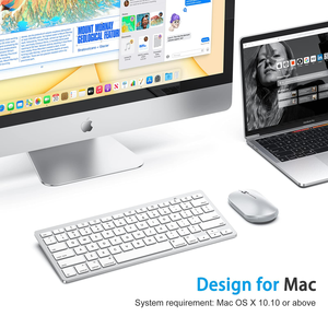 Fcc Ultra-thin Oem All in One Computer <b>Bluetooth</b> Cheapest Combo Full Kit Keyboard and <b>Mouse</b> - Product Image 2