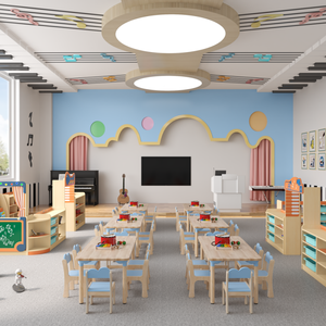 Arredamento per Scuole dell'Infanzia |   Armadio e Guardaroba in Legno per Bambini per <span class=keywords><strong>la</strong></span> Scuola Materna - Product Image 6
