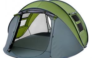 Tente de <span class=keywords><strong>camping</strong></span> instantanée pour 4 personnes tout temps, abri familial automatique, pliable et résistant aux intempéries, article chaud - Product Image 4