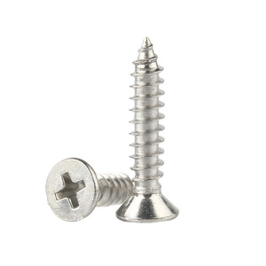 Tornillos autorroscantes Phillips de acero inoxidable 304 Huashun Hardware, con cabeza avellanada, M1 M2 M3 M4 M5 M6 M8 para madera - Product Image 2