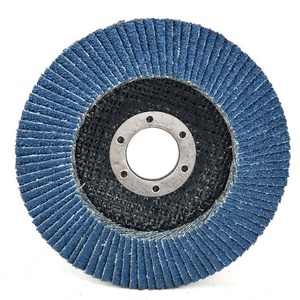 Disk Flap Zirkonia 4.5" 115*22mm Tipe 40 Grit 60 Grit 80 Grit untuk Baja Tahan Karat - Product Image 5