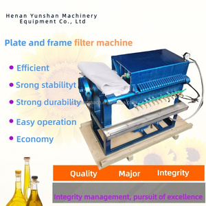 Tự động <span class=keywords><strong>mini</strong></span> dầu hướng dương Máy lọc mù tạt tấm khung dầu thực vật chế biến Lọc điều kiện mới - Product Image 2