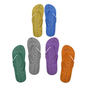 Wholesale Quick Dry Shower Flip Flops <b>Massage</b> Sole Bathroom Slippers Non Slip Soft EVA Beach Sandals <b>For</b> <b>Men</b> Women Custom - Product Image 2