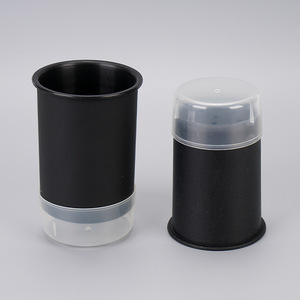 Round Drain Cup With Plastic Lid Black Water Collection Bucket L Size Versatile <b>Dish</b> <b>Rack</b> Accessory - Product Image 1
