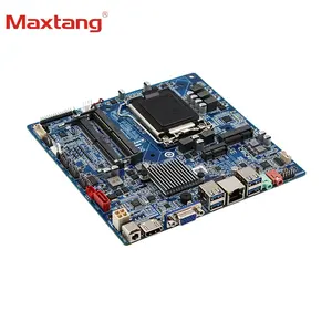 Maxtang 미니 ITX 기반으로 H310C 칩셋 구성합니다 HDMI VGA LVDS mSATA SATA3.0 M.2 DCIN SFF