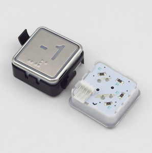 Elevador Botón cuadrado <span class=keywords><strong>universal</strong></span>, Acero inoxidable, 32mm, con <span class=keywords><strong>Braille</strong></span> BS34C Home Elevator, Lift, Alta calidad, - Product Image 2