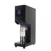 Machine de scellage semi-automatique électrique pour canettes, directement de l'usine, pour boissons, produits chimiques, nouvelle version, thé aux perles, café, bière, jus