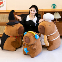 Peluche Capybara Grande et Longue pour Machine à Pinces, Jouets en Peluche 31cm-50cm, Rembourrage Coton PP, à partir de 14 ans