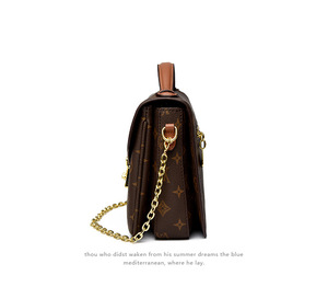 <span class=keywords><strong>Sac</strong></span> à main de <span class=keywords><strong>luxe</strong></span> vintage de marque célèbre en PU pour femme, <span class=keywords><strong>sac</strong></span> à bandoulière, <span class=keywords><strong>sac</strong></span> messager, <span class=keywords><strong>sac</strong></span> à poignée supérieure, usage quotidien - Product Image 4